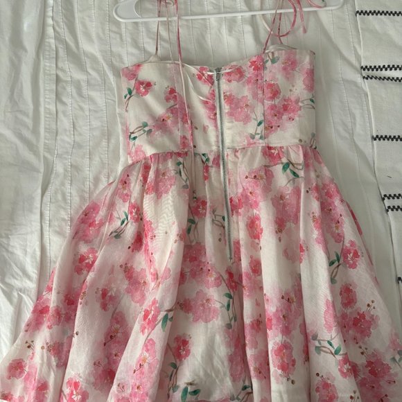 Sorority Rush Bardot Floral Dress size XS - Picture 4 of 4